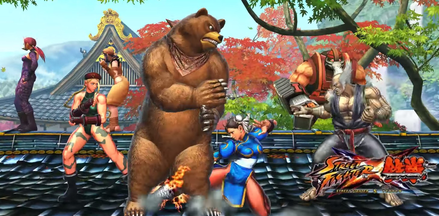 Street fighter x tekken - Cammy chunli vs Kuma and Heihachi.jpg