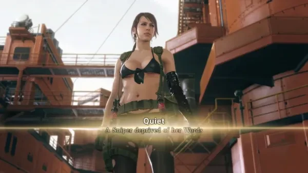 Quiet, the barely-dressed sniper, and your new best friend