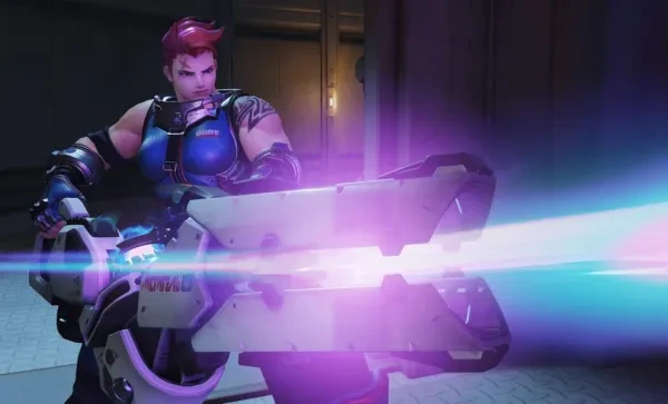 Zarya shooting things