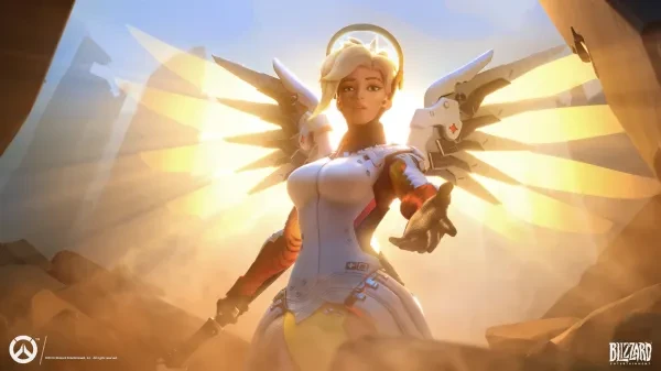 Mercy, Overwatch, Blizzard, Healing