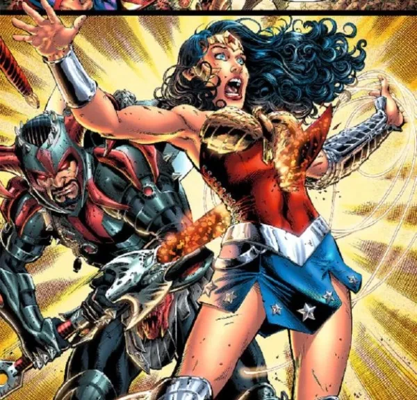 Steppenwolf killing Wonder Woman