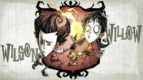 Don't Starve Together Wilson and Willow