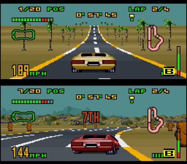 Split-Screen Racing Games