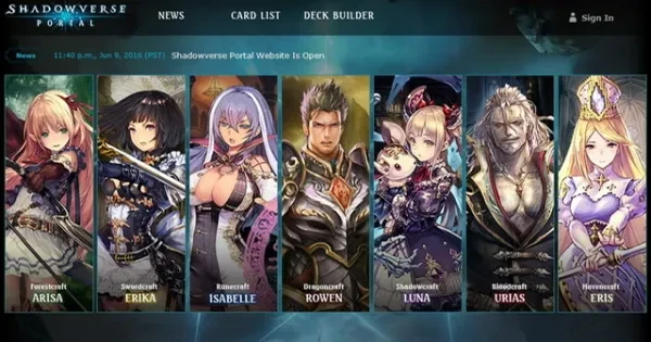 Best Shadowverse Prebuilt Decks