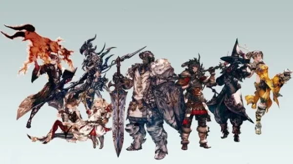 FFXIV, Final Fantasy XIV, FF14, Final Fantasy 14, jobs, races