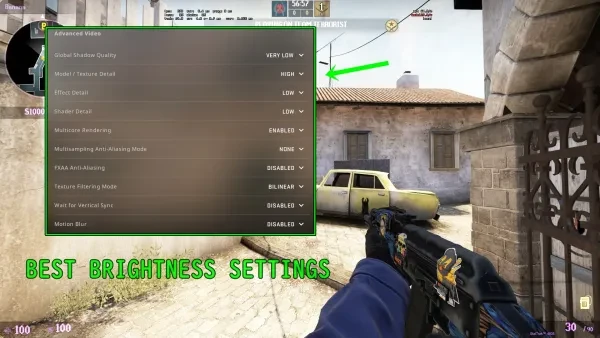 CSGO Best Brightness Settings