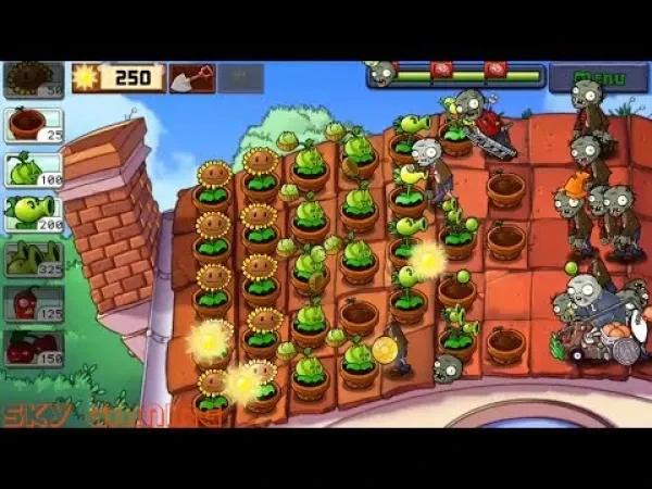 zombie games, plants, setup, plants vs. zombies