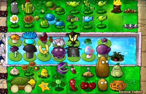 zombie games, plants, setup, plants vs. zombies