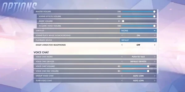 overwatch, overwatch settings, audio settings, best overwatch settings, best overwatch audio settings