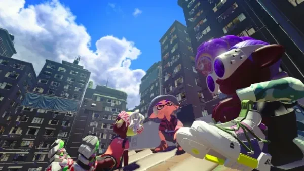 Splatoon 3 Official Art in Splatsville