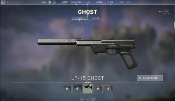 Valorant best ghost skin