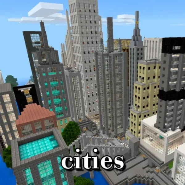 FUN Minecraft CIty Seeds