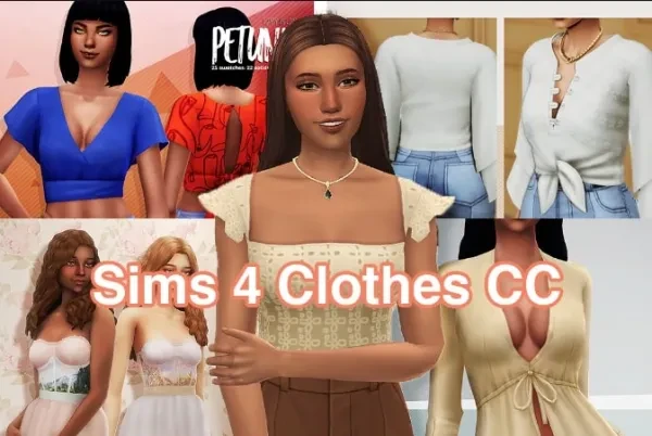 Best Sims 4 Custom Content for Clothes