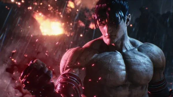 Jin Kazama poses in Tekken 8