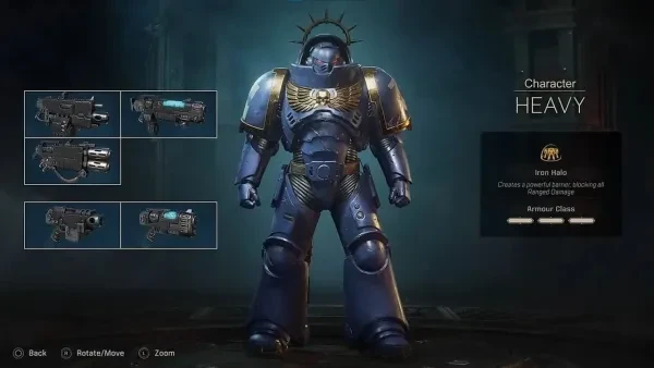 The heavy class in Space Marine 2