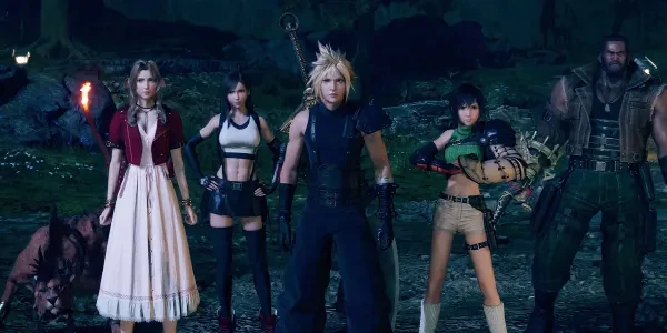 The sorta complete Final Fantasy 7 Party.