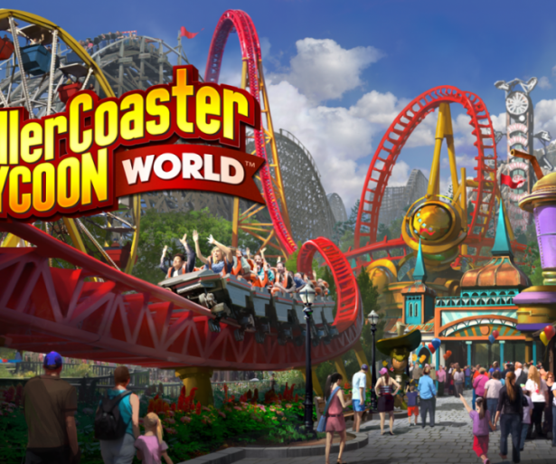 Roller Coaster Tycoon World Gameplay