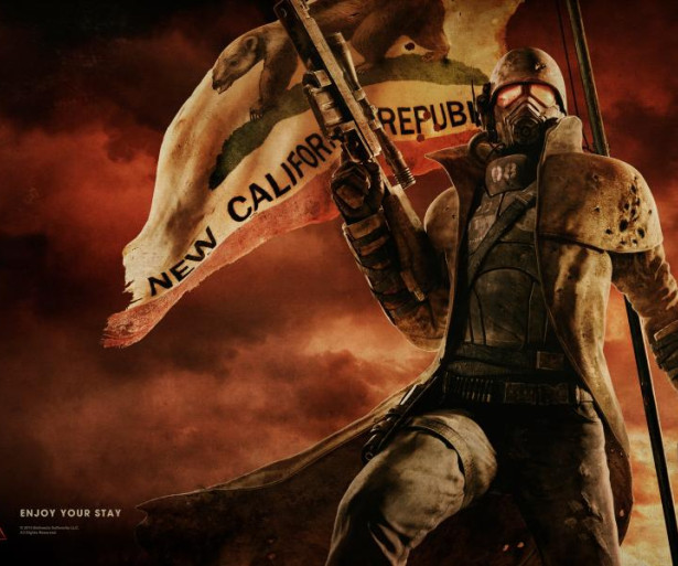 Fallout, Flag, Mask, Post-apocalyptic, Apocalypse, Game, RPG, Open world