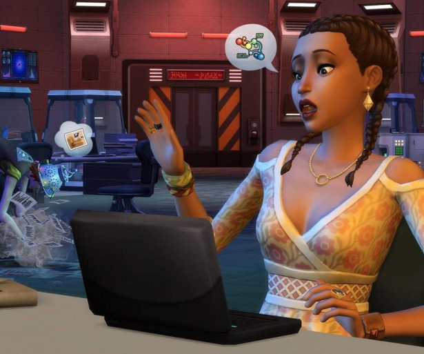 Sim solving a mystery