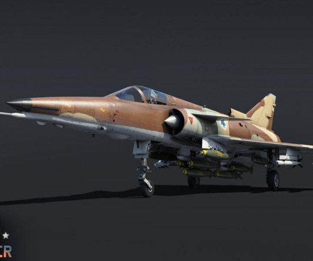 War Thunder Announces the Arrival of the Israeli Kfir C.7