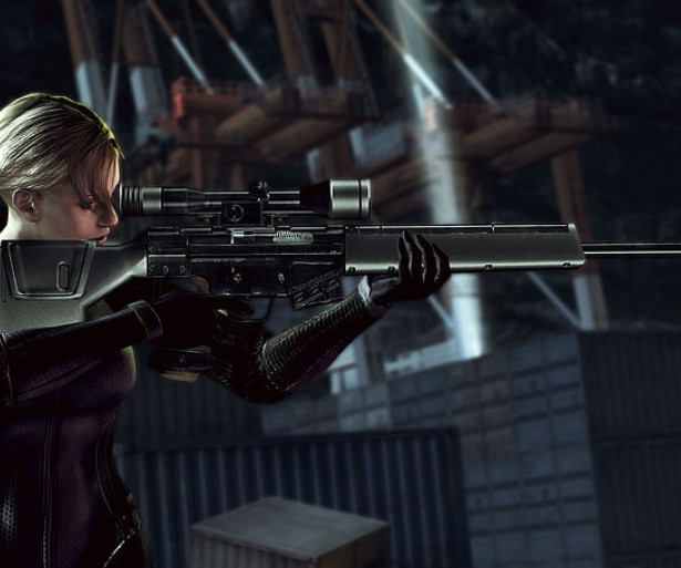 Jill with H&K PSG-1