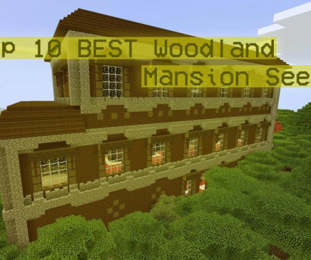 Thumbnail of a woodland mansion in Minecraft