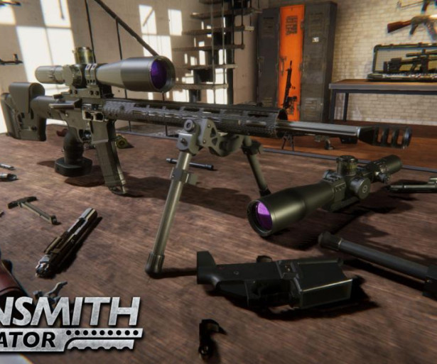 Gunsmith Simulator Gives Players A Chance to Try the Art of Crafting Deadly Weapons 