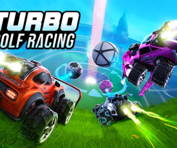 Get Your Golf On And Blast Across the Finish Line In the Explosive 'Turbo Golf Racing' Arcade Sports Racer