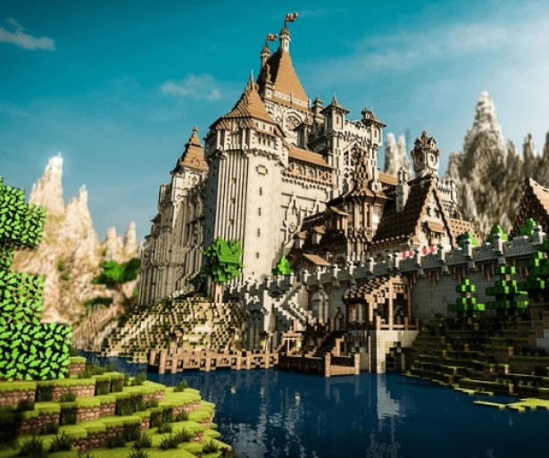 Minecraft Biggest Castle Designs That Are Awesome