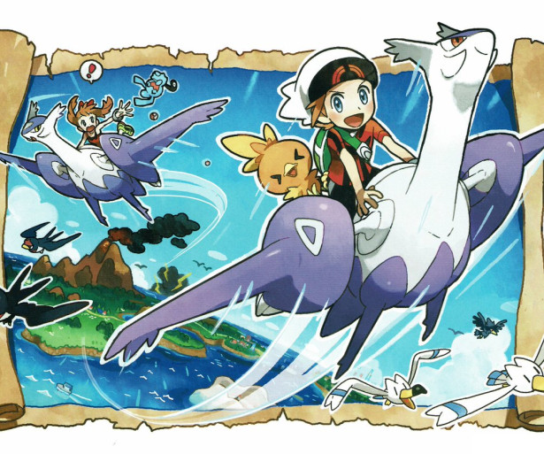 Pokémon Omega Ruby Promo Art