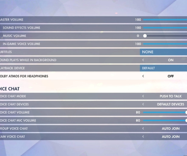 overwatch, overwatch settings, audio settings, best overwatch settings, best overwatch audio settings