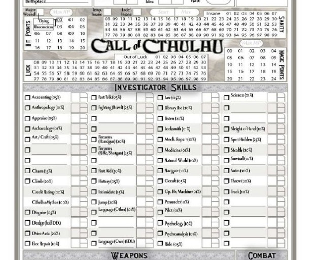 [Top 10] Call of Cthulhu TTRPG Best Skills That Are Excellent