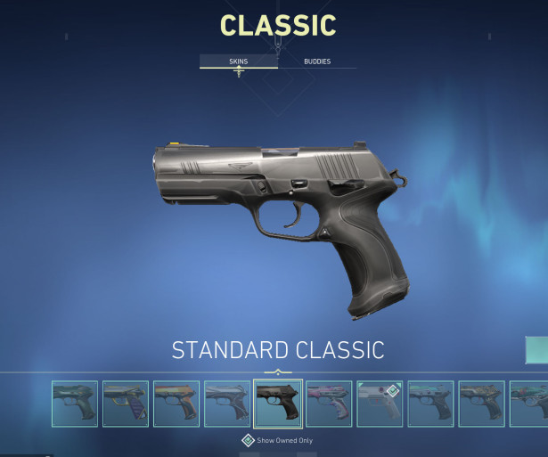 Valorant best classic skin