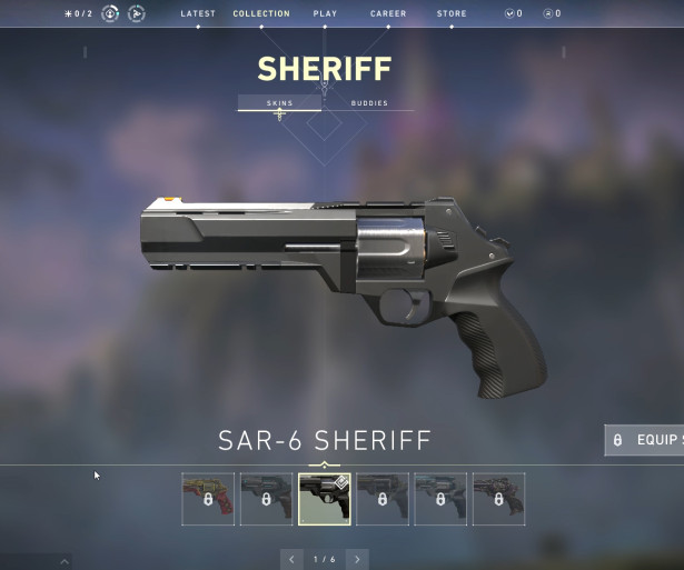 Valorant best sheriff skins