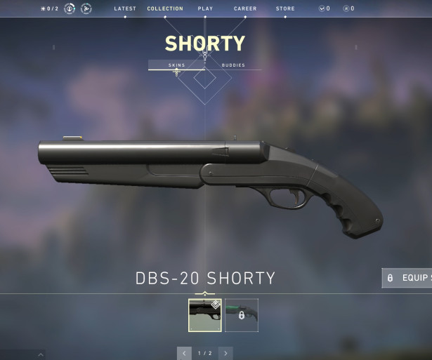 Valorant best shorty skin