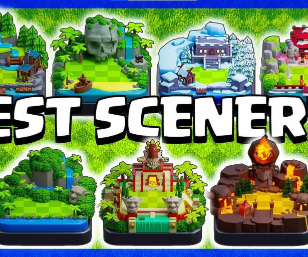 Which one is the best CoC scenery? 